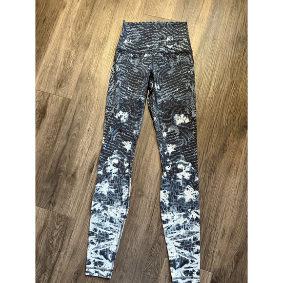 Lululemon Womens Align Pant 28” in Indigo Lace Starlight Multi Size 2 Athleisure - Picture 4 of 9